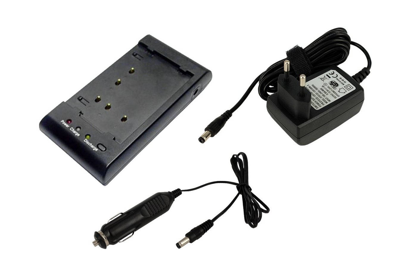 PowerSmart NB-E60 CAHMSE Kamera-Ladegerät (für SAMSUNG NC-240, SCA-12, VP-A20, HITACHI VMS8200A, VN2600A) von PowerSmart