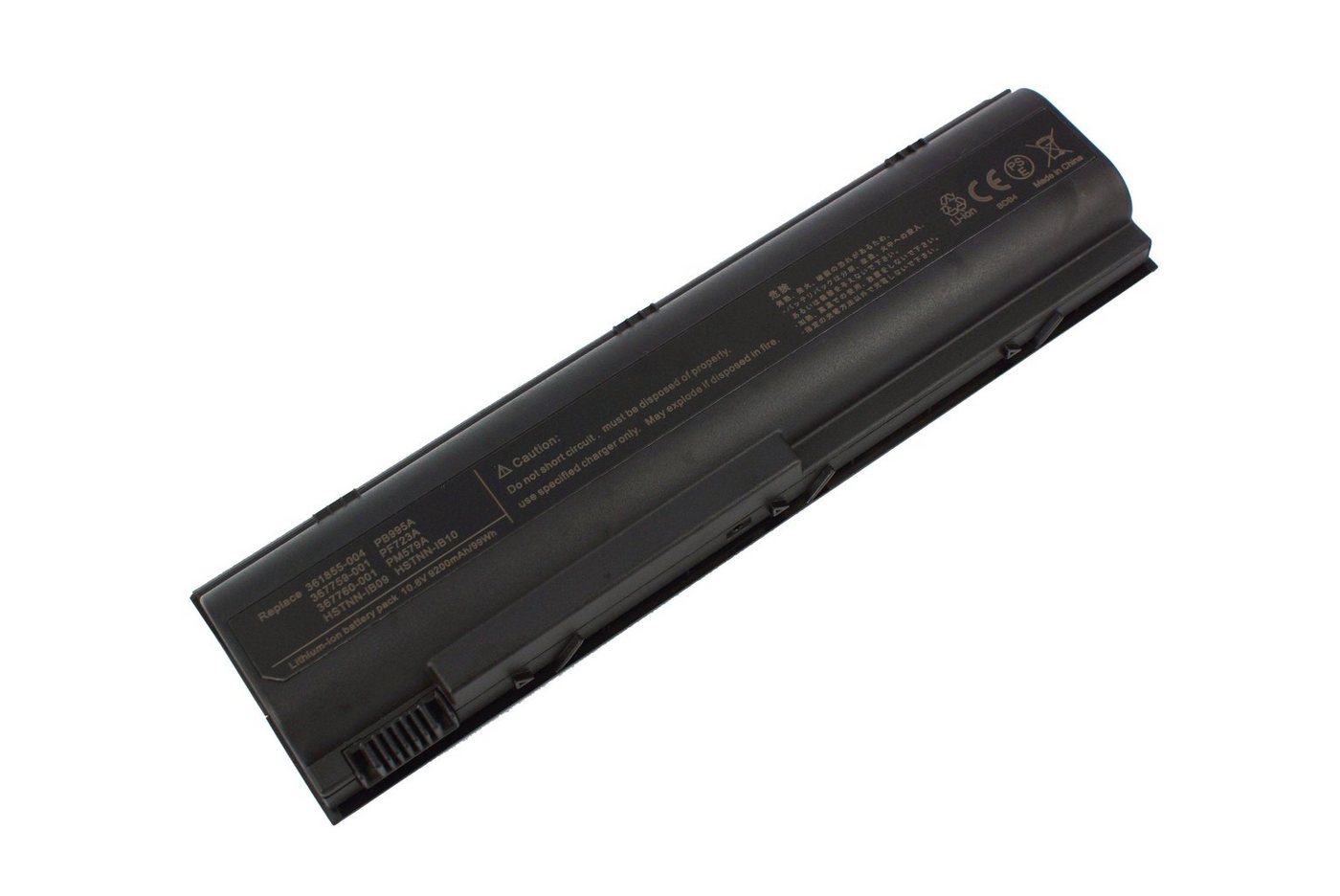 PowerSmart NHP018.082 Laptop-Akku für HP 367759-001, 367760-001, 383492-001, 383493-001, 391883-001, 394275-001, 395751-251, 395751-321, 395752-261, 395752-422, 395753-251, 396600-001, 398065-001, 398752-001, 398832-001 Li-Ion 9200 mAh (10,8 V) von PowerSmart