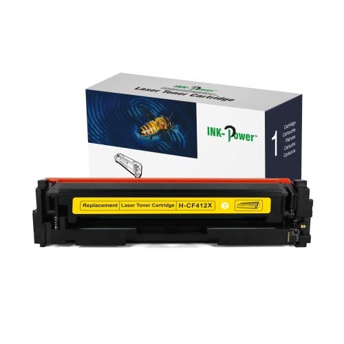 Toner komp. HP CF412X/CF412A Gelb 410X von PowerTank