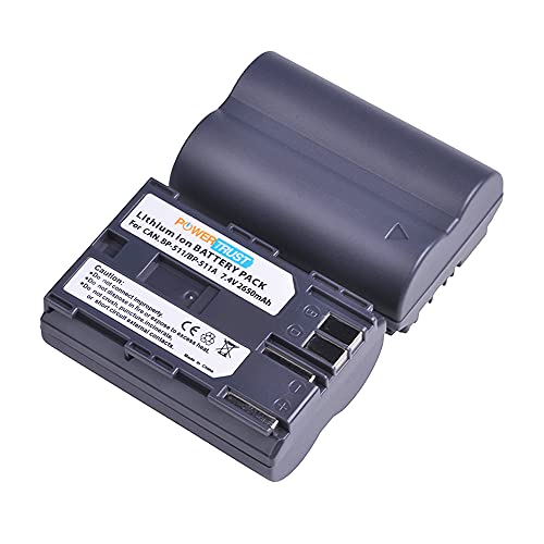 PowerTrust 2Pcs BP-511 BP-511A Akku für Canon EOS 40D 30D 20D 10D 5D D60 300D PowerShot Pro1 G6 G5 G3 G2 G1 Pro90 is PowerTrust 2Pcs BP-511 BP-511A Akku für Canon EOS 40D 30D 20D 10D 5D D60 300D PowerShot Pro1 G6 G5 G3 G2 G1 Pro90 is von PowerTrust