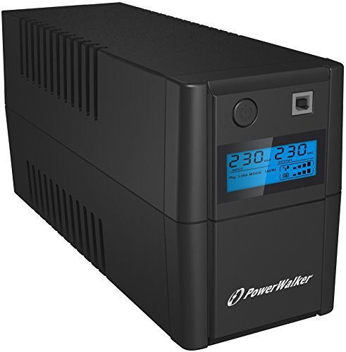 PowerWalker VI 850 SHL FR UPS 850VA/480W, Line Interactive, 10121001 (Line Interactive HID Driver, 2X CEE 7/5 (Type E)) von PowerWalker