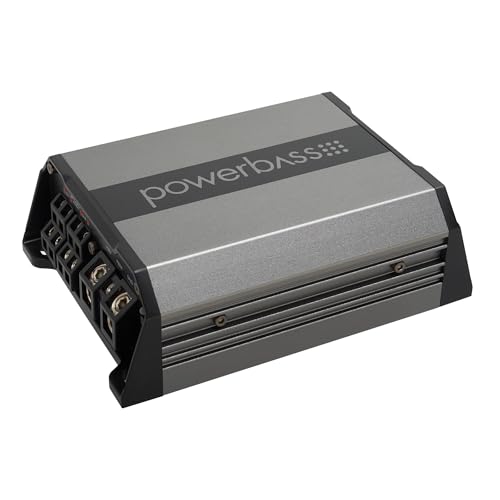 PowerBass PBM-600.4-75 Watt x 4 (4 Ohm), 150 Watt x 4 (2 Ohm) Mini-Verstärker von Powerbass