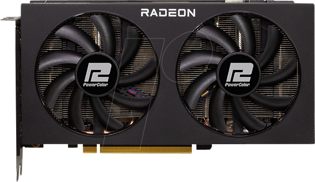 PCG 75186 - PowerColor Radeon RX7600XT Fighter 16 GB von Powercolor