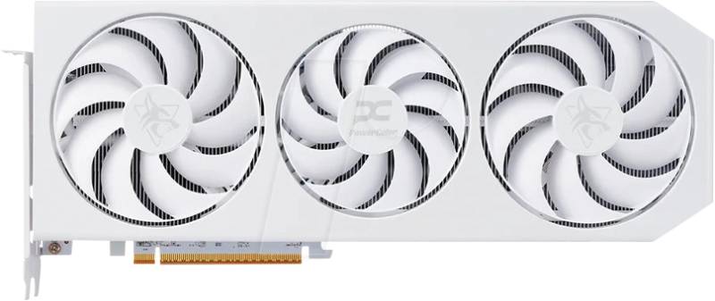 PCG 75940 - PowerColor RX 9070 XT Hellhound Spectal White von Powercolor