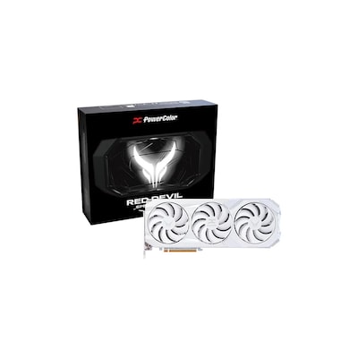 POWERCOLOR AMD Radeon RX 9070 XT Red Devil Spectral White OC 16GB GDDR6 Grafikkarte HDMI/3xDP POWERCOLOR AMD Radeon RX 9070 XT Red Devil Spectral White OC 16GB GDDR6 Grafikkarte HDMI/3xDP von Powercolor