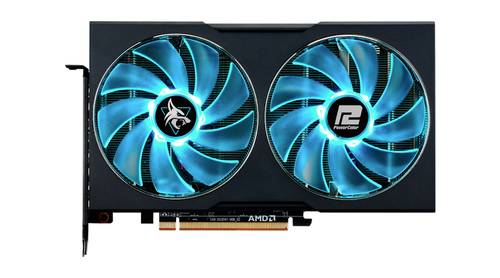 Powercolor Grafikkarte AMD Radeon RX 7600 Hellhound 8GB GDDR6-RAM HDMI®, DisplayPort AMD FreeSync von Powercolor