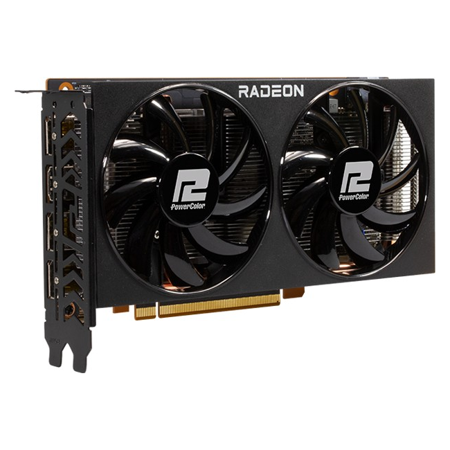 Powercolor RX 6500XT Fighter 4G - 4GB GDDR6, HDMI, DP von Powercolor