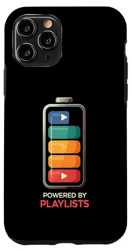 Music Lover Powered By Playlists Battery Charge Design Hülle für iPhone 11 Pro Music Lover Powered By Playlists Battery Charge Design Hülle für iPhone 11 Pro von Powered By Playlists Apparel