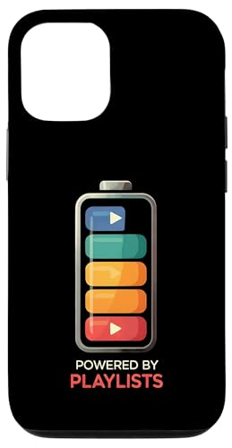 Music Lover Powered By Playlists Battery Charge Design Hülle für iPhone 12/12 Pro Music Lover Powered By Playlists Battery Charge Design Hülle für iPhone 12/12 Pro von Powered By Playlists Apparel