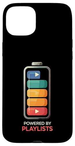 Music Lover Powered By Playlists Battery Charge Design Hülle für iPhone 15 Plus Music Lover Powered By Playlists Battery Charge Design Hülle für iPhone 15 Plus von Powered By Playlists Apparel