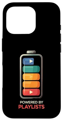 Music Lover Powered By Playlists Battery Charge Design Hülle für iPhone 16 Pro Music Lover Powered By Playlists Battery Charge Design Hülle für iPhone 16 Pro von Powered By Playlists Apparel