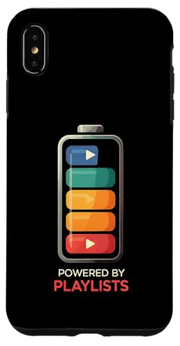 Music Lover Powered By Playlists Battery Charge Design Hülle für iPhone XS Max Music Lover Powered By Playlists Battery Charge Design Hülle für iPhone XS Max von Powered By Playlists Apparel