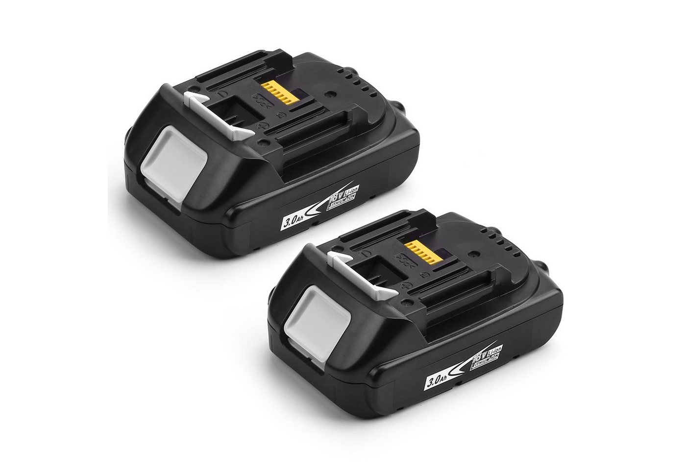 Powerextra 2 Stück Akku 18V 3.0Ah Li-Ion Ersatzakku für Makita 18V Akku, Kompatibel mit Allen Makita 18V Akku-Werkzeugen Powerextra 2 Stück Akku 18V 3.0Ah Li-Ion Ersatzakku für Makita 18V Akku, Kompatibel mit Allen Makita 18V Akku-Werkzeugen von Powerextra