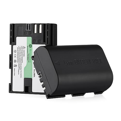 Powerextra 2 Stück Ersatzakku für LP-E6 zu EOS 60D 60Da 70D 80D 5D Mark II III 6D 7D Mark II Powerextra 2 Stück Ersatzakku für LP-E6 zu EOS 60D 60Da 70D 80D 5D Mark II III 6D 7D Mark II von Powerextra