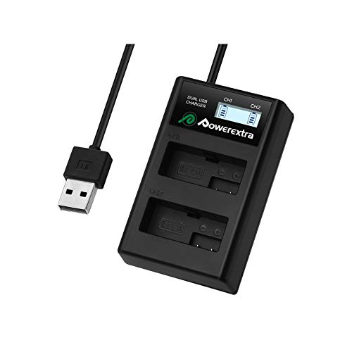 Powerextra LCD Dual Ladegerät für Akku LP-E8 zu Canon EOS 550D 600D 650D 700D Powerextra LCD Dual Ladegerät für Akku LP-E8 zu Canon EOS 550D 600D 650D 700D von Powerextra