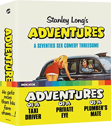 Stanley Long's Adventures: A Seventies Sex Comedy Threesome (UK Limited Edition) [Blu-ray] [2022] [Region Free] von Powerhouse Films