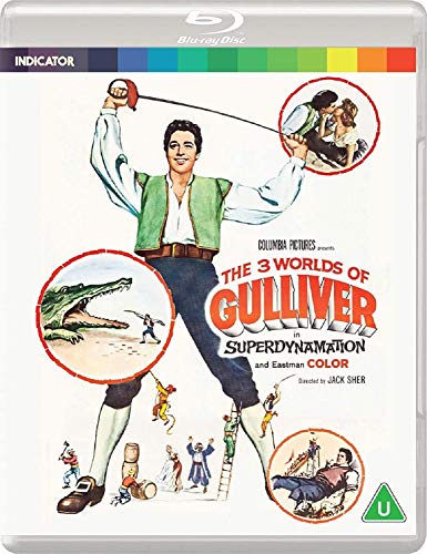 The 3 Worlds of Gulliver (Standard Edition) [Blu-ray] [2020] [Region Free] von Powerhouse Films