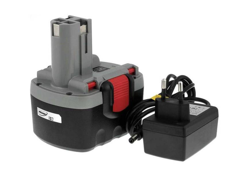 Powery Akku für Bosch Stichsäge GST O-Pack Li-Ion inkl. Ladegerät Akku 1500 mAh (14.4 V) von Powery