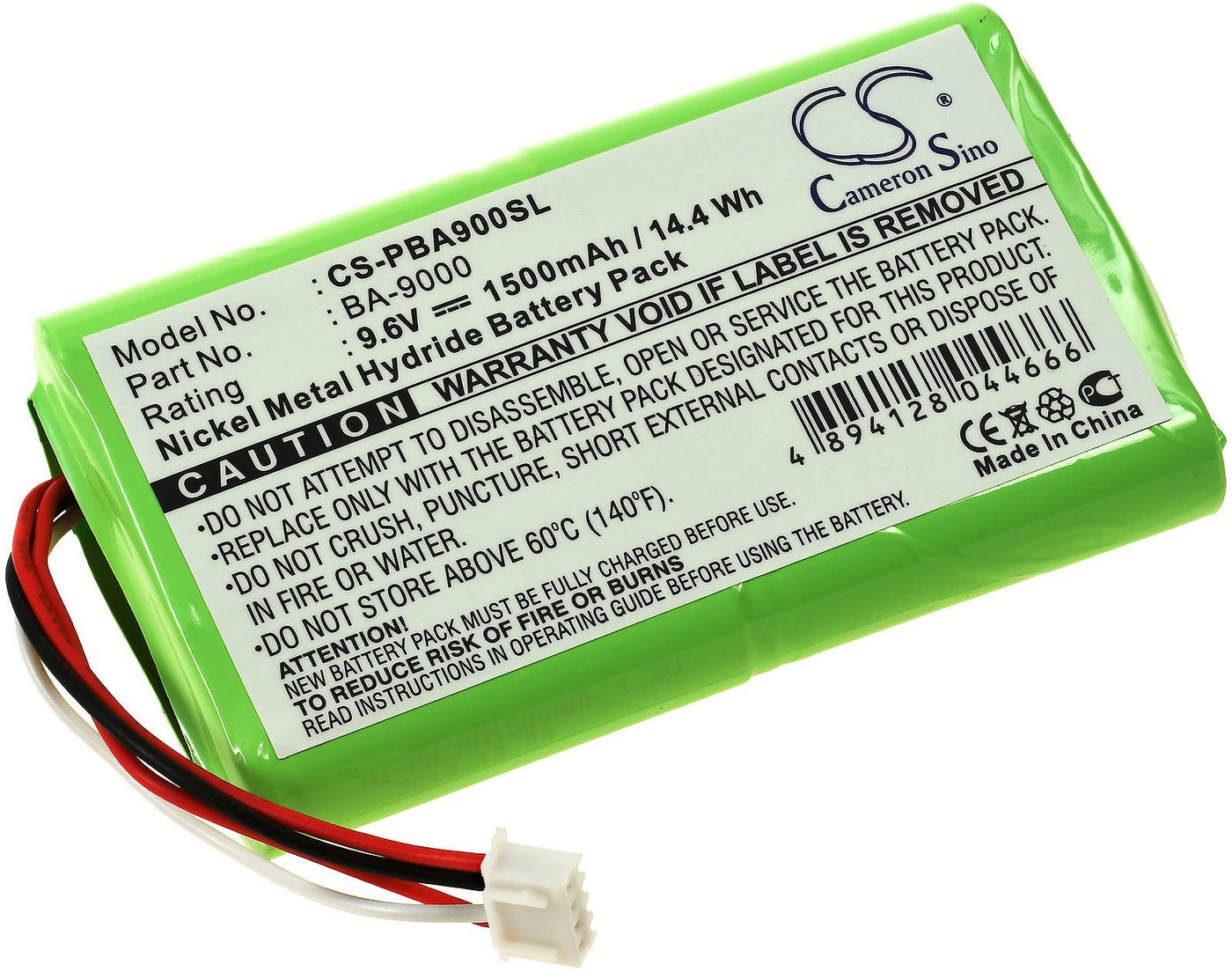 Powery Akku 1500 mAh (9.6 V) von Powery