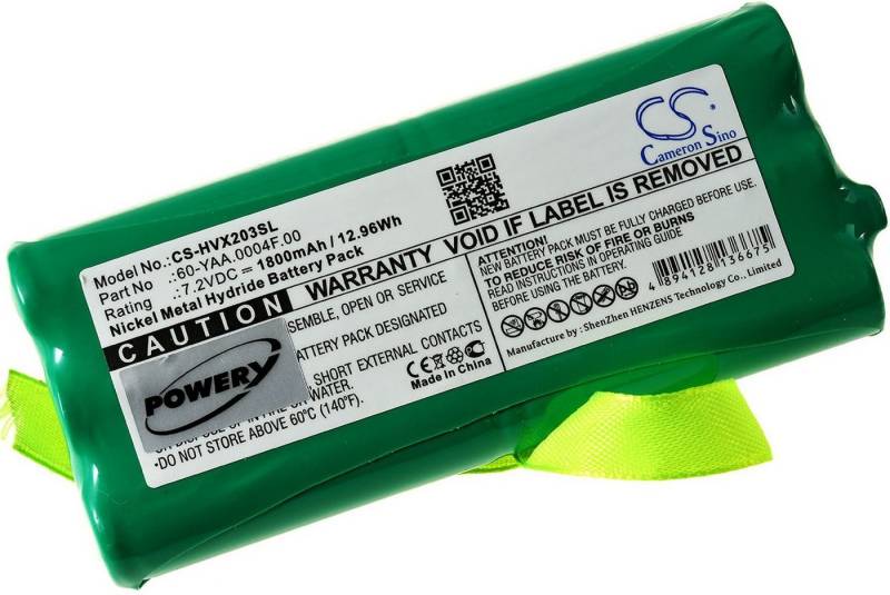 Powery Akku für Abspielgerät Humanware Victor Reader 202VRC Akku 1800 mAh (7.2 V) von Powery