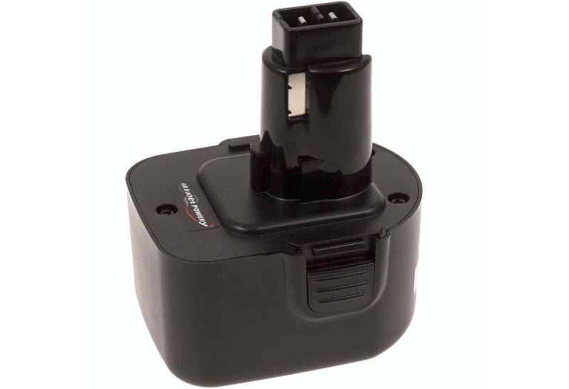 Powery Akku für Black & Decker Typ FIRESTORM A9252 2000mAh Akku 2000 mAh (12 V) von Powery