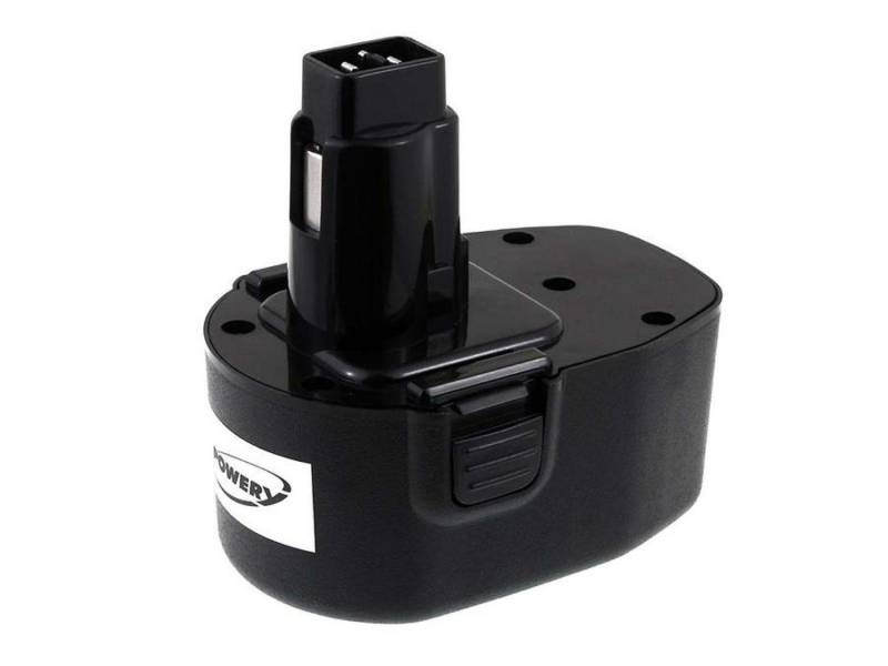 Powery Akku für Black & Decker Heckenschere GTC510 2000mAh Akku 2000 mAh (14.4 V) von Powery