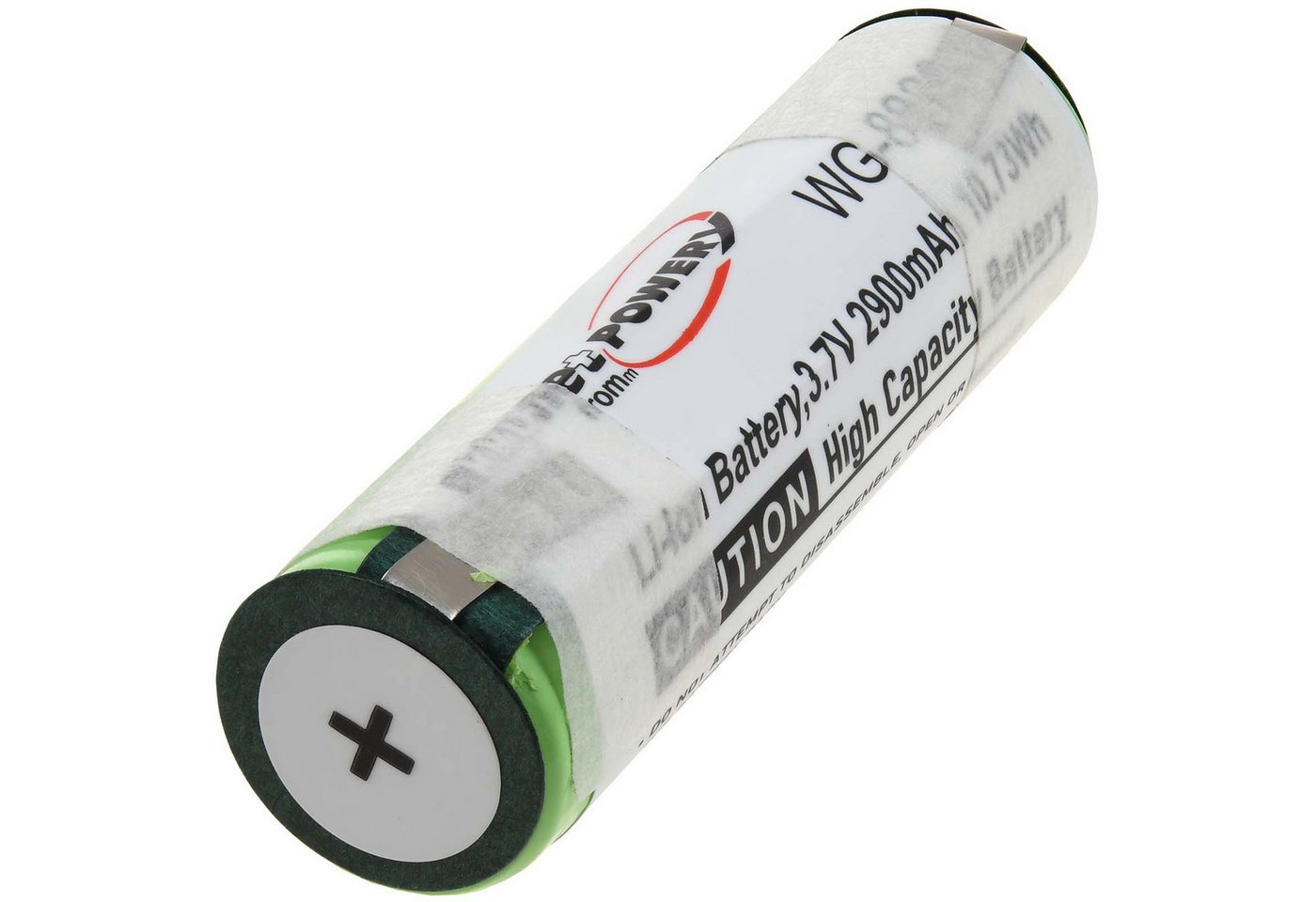 Powery Akku für Kärcher WV 1, 2, 2 Plus, WV 2 Prem., WV 50 plus, WV 70 plus Akku 2900 mAh (3.7 V) von Powery