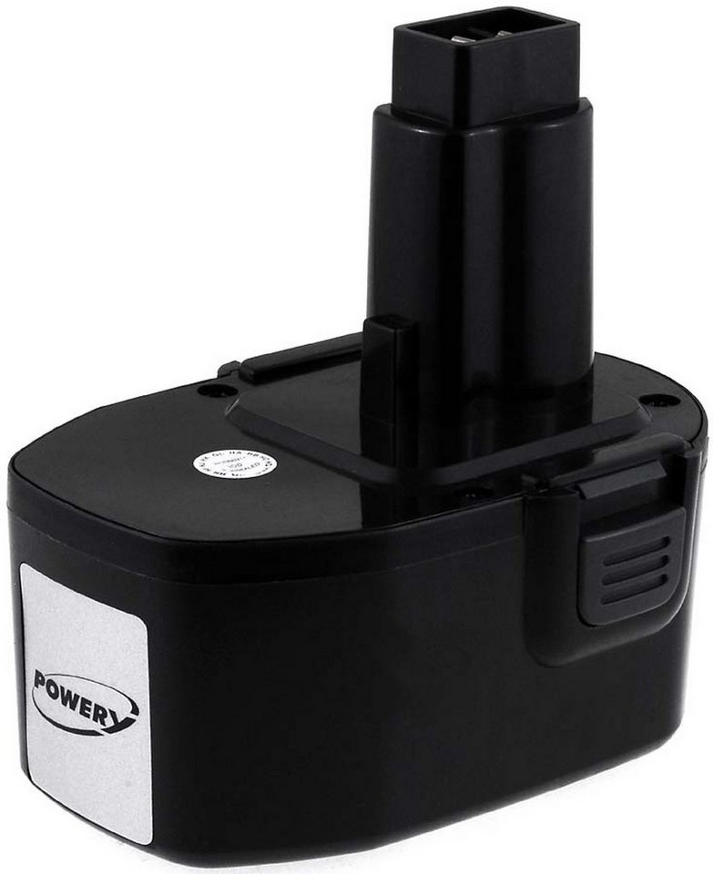 Powery Akku für Dewalt Nagler DC610 3000mAh NiMH japan.Zellen Akku 3000 mAh (14.4 V) von Powery