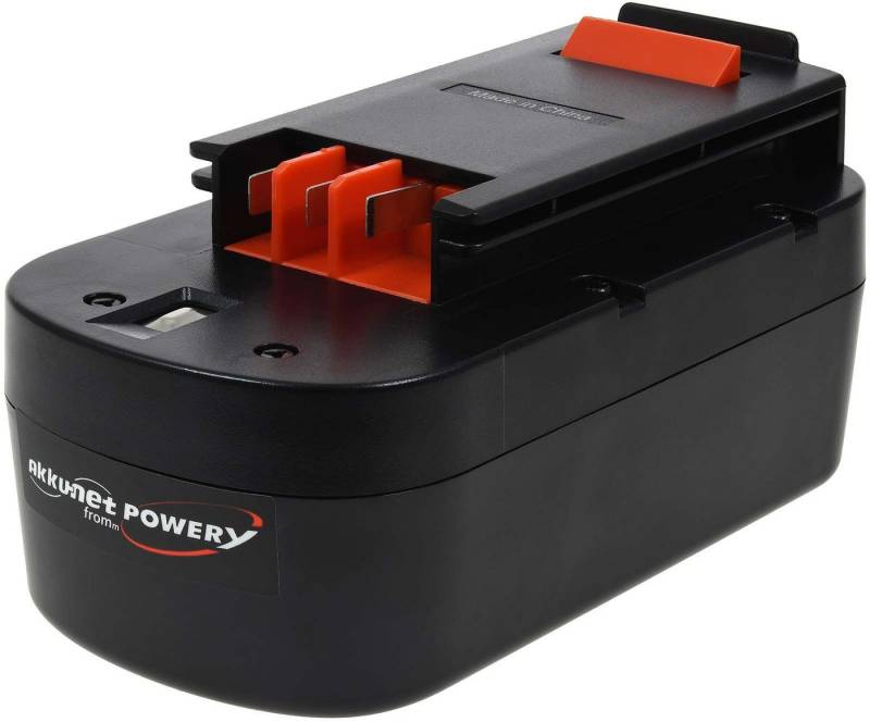 Powery Akku für Black & Decker Heckenschere GTC610 NiMH Akku 3000 mAh (18 V) von Powery