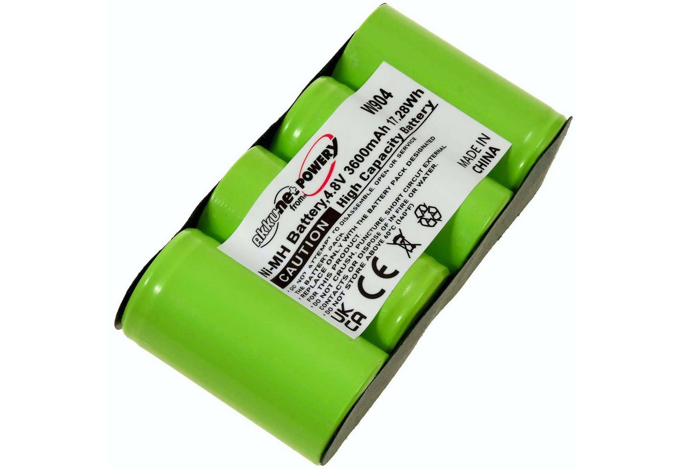 Powery Akku 3600 mAh (4.8 V) von Powery