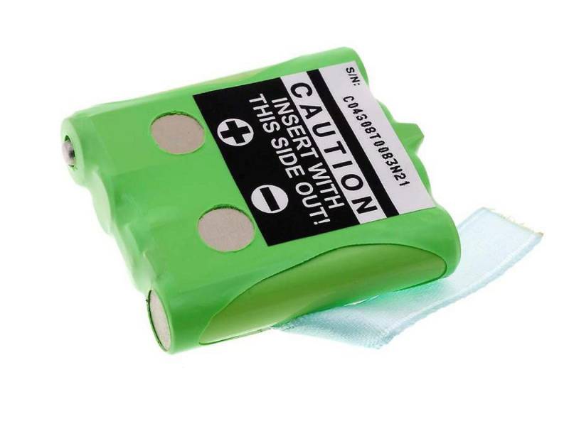 Powery Akku für Uniden Typ BT-1013 Akku 600 mAh (4.8 V) von Powery