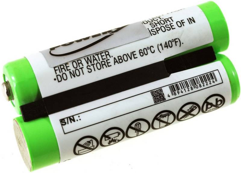 Powery Akku für Schnurlostelefon Panasonic KX-TG9343 Akku 700 mAh (2.4 V) von Powery