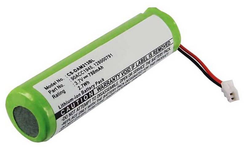 Powery Akku für Scanner Datalogic QuickScan Mobile 2130 Akku 750 mAh (3.7 V) von Powery