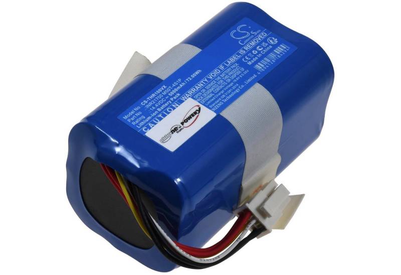 Powery Akku für 360 Typ INR21700 M50T-4S1P Staubsauger-Akku 5000 mAh (14.4 V) von Powery