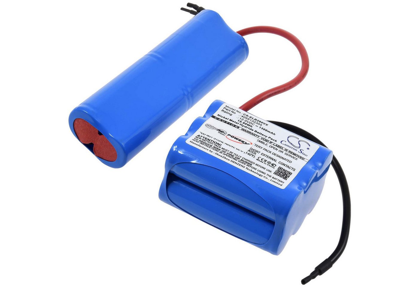 Powery Akku für AEG Electrolux 900272335 Staubsauger-Akku 1300 mAh (12 V) von Powery