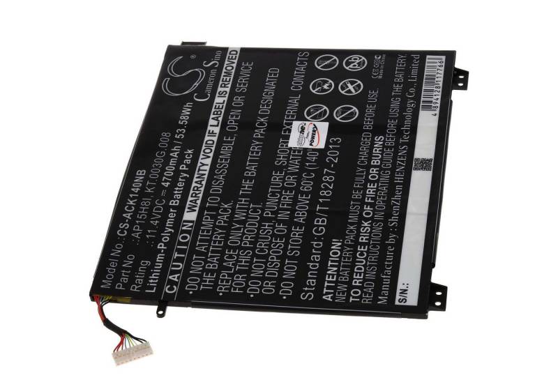 Powery Akku für Acer SWIFT 1 SF114-31-C20D Laptop-Akku 4700 mAh (11.4 V) von Powery