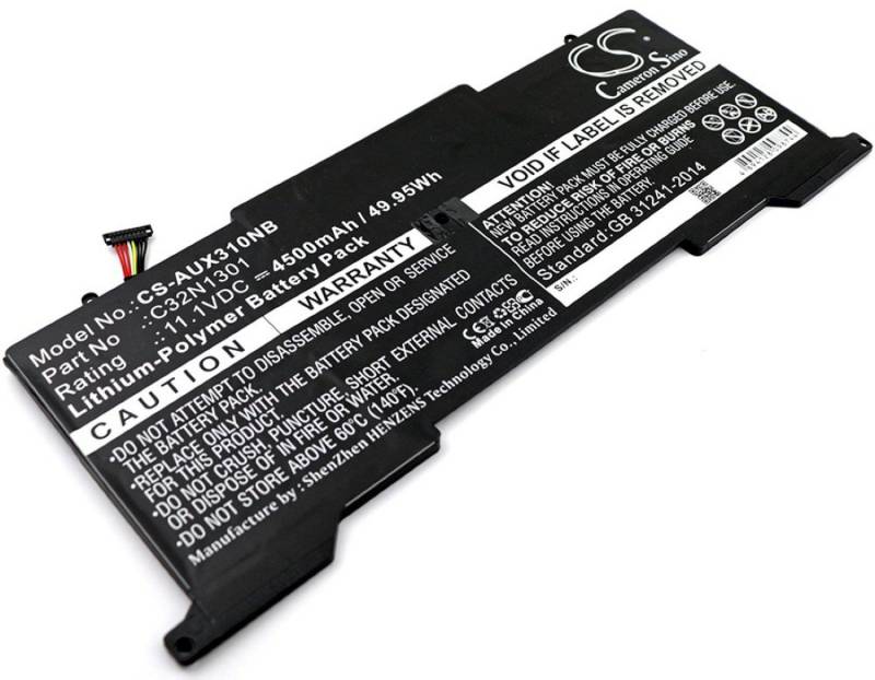 Powery Akku für Asus Typ C32N1301 Laptop-Akku 4500 mAh (11.1 V) von Powery