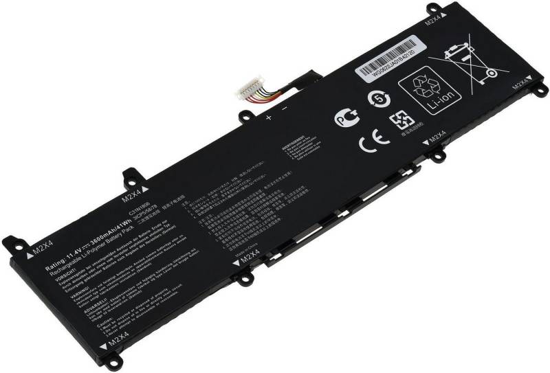 Powery Akku für Asus VivoBook S13 S330UA-8130P Laptop-Akku 3600 mAh (11.55 V) von Powery