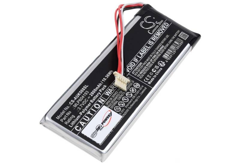 Powery Akku für Autel Typ MLP604193 Akku 2800 mAh (3.7 V) von Powery