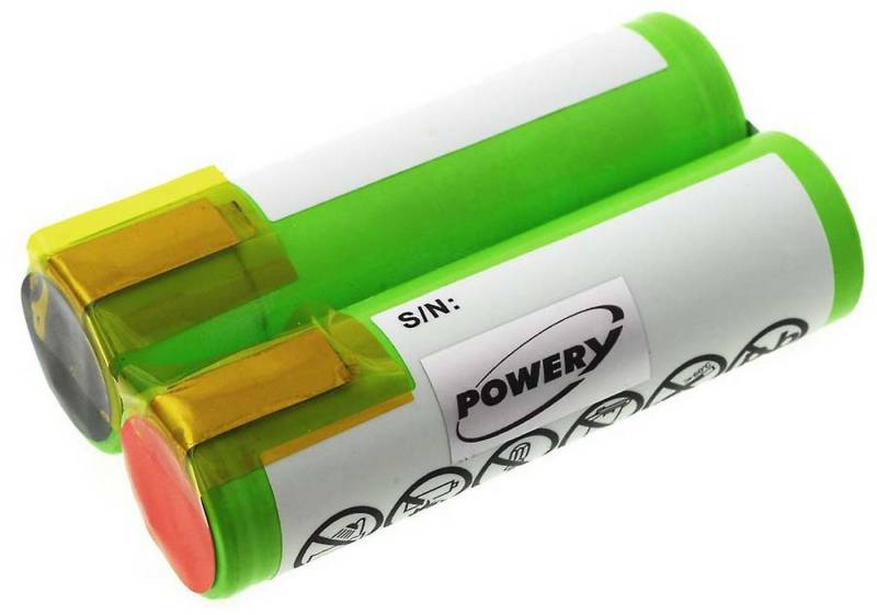 Powery Akku für Bosch PSR 7.2 LI Akku 2200 mAh (7.4 V) von Powery