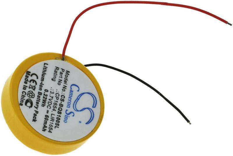 Powery Akku für Bose SoundSport Pulse Akku 60 mAh (3.7 V) von Powery