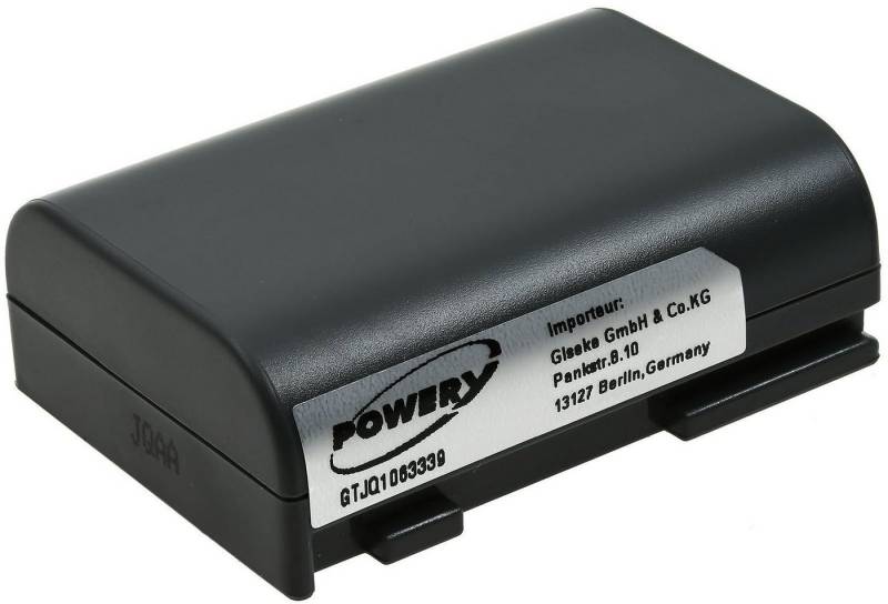 Powery Akku für Canon EOS 400D Kamera-Akku 750 mAh (7.4 V) von Powery