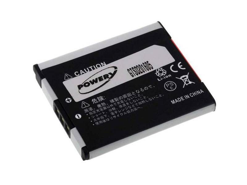 Powery Akku für Canon IXUS 145 Kamera-Akku 600 mAh (3.7 V) von Powery