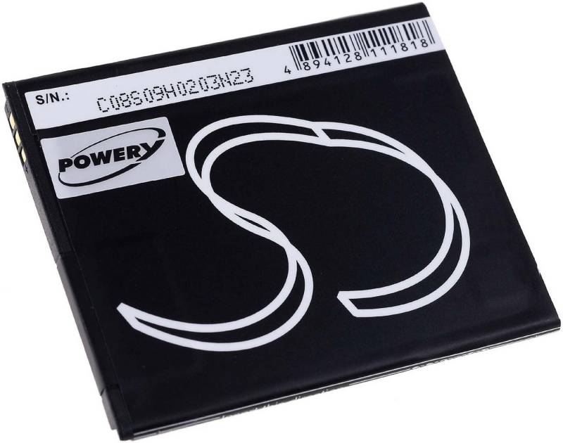 Powery Akku für Cubot S208 Smartphone-Akku 1800 mAh (3.7 V) von Powery