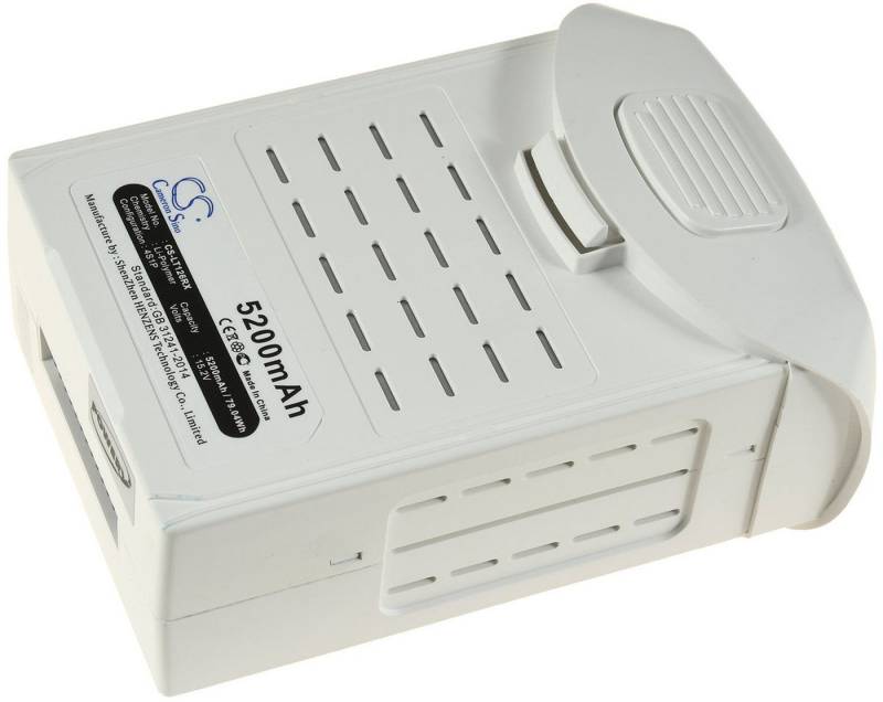 Powery Akku für DJI Phantom 4 Pro Akku 5200 mAh (15.2 V) von Powery