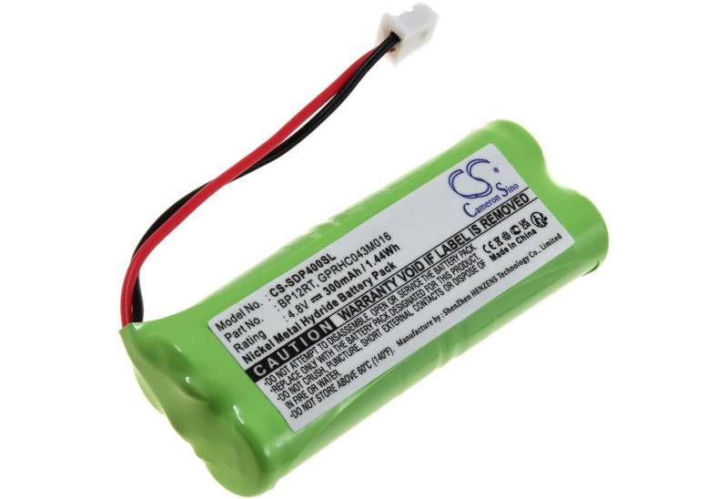 Powery Akku für Dogtra Sender 7102H Akku 300 mAh (4.8 V) von Powery