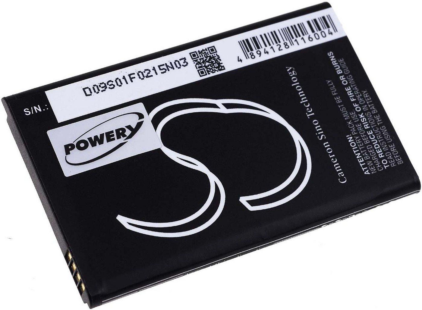 Powery Akku für Doro Liberto 825 Handy-Akku 1700 mAh (3.7 V) von Powery