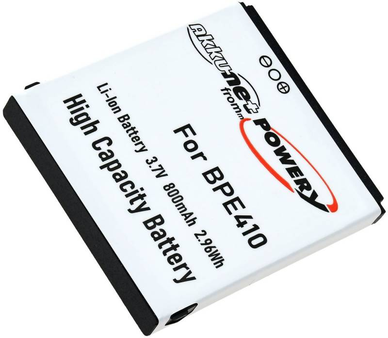 Powery Akku für Doro PhoneEasy 410GSM Handy-Akku 800 mAh (3.7 V) von Powery