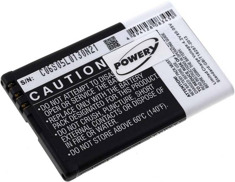 Powery Akku für Doro Typ RCB01 Handy-Akku 1300 mAh (3.7 V) von Powery