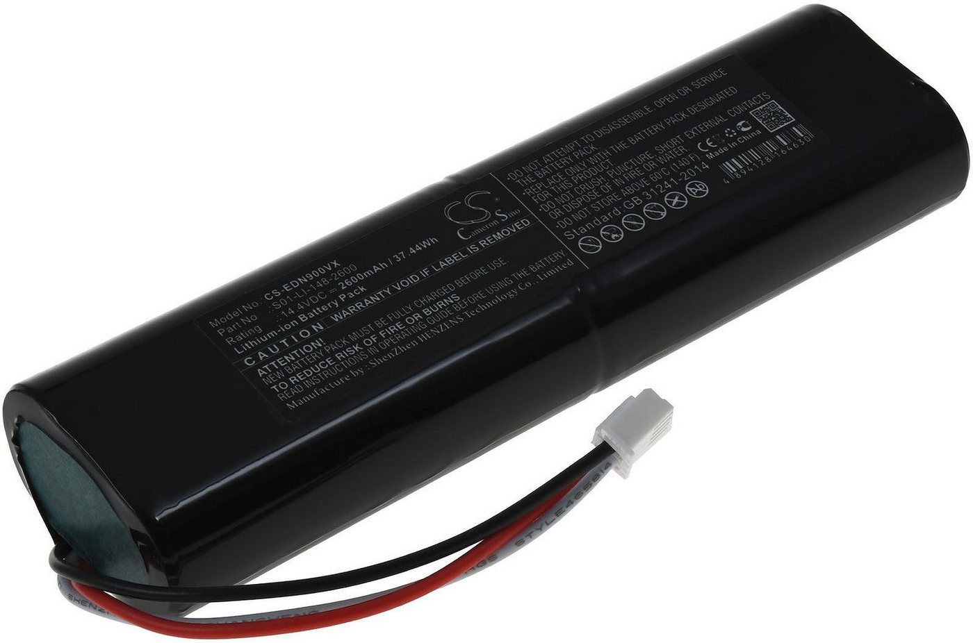 Powery Akku für Ecovacs Deebot Ozmo 900, 920 Staubsauger-Akku 2600 mAh (14.4 V) von Powery